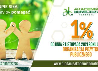 Fundacja Akademia Boreliozy Organizacją Pożytku Publicznego!